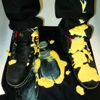 messy work gear trashing by new es boots